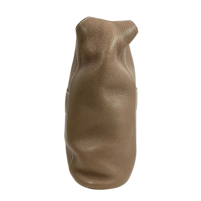 Hermès Good News PM Taurillon Clemence Leather Shoulder Bag with L Stamp (2008) - Beige 