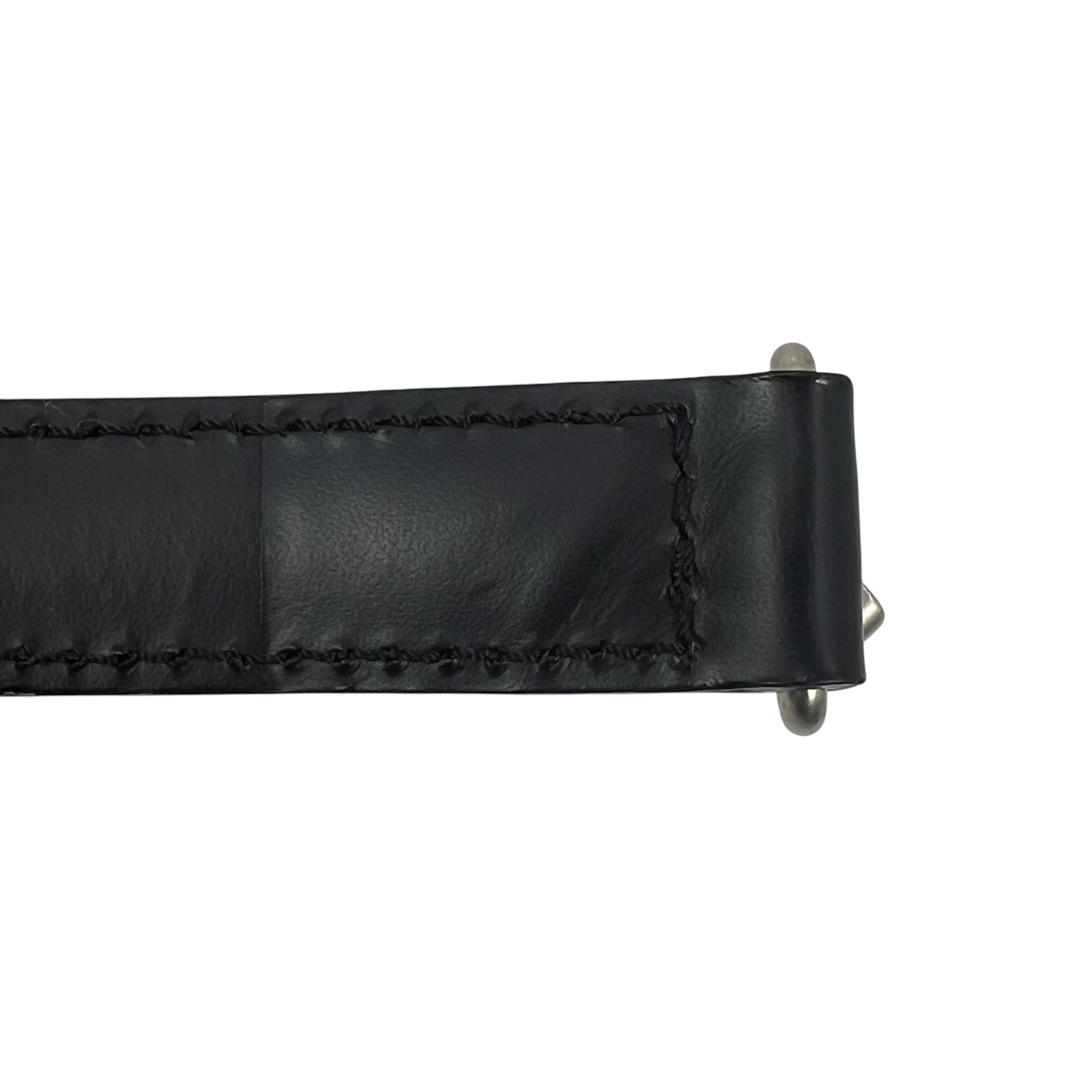 Louis Vuitton ブラック レザー ストラップ - ブラック - 09769 – Feed