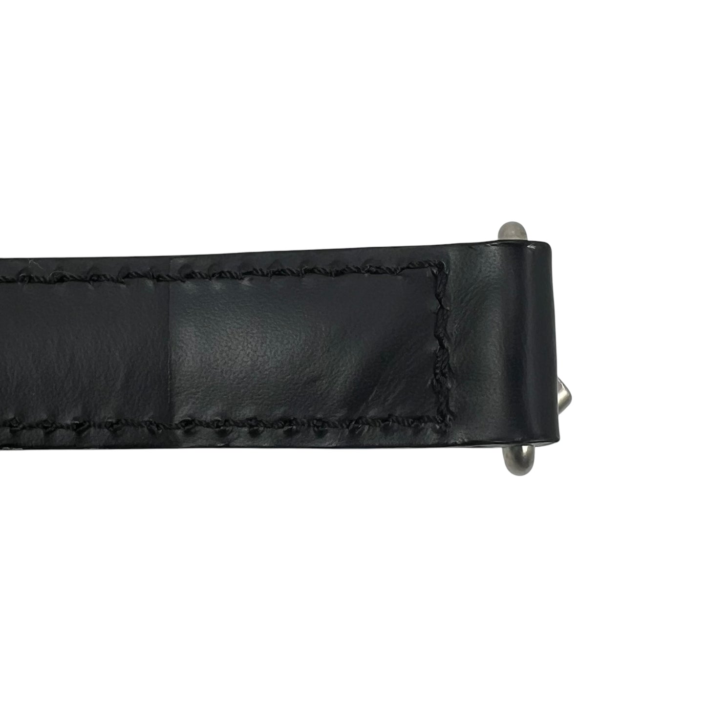 Louis Vuitton Black Leather Strap - Black - 09769 