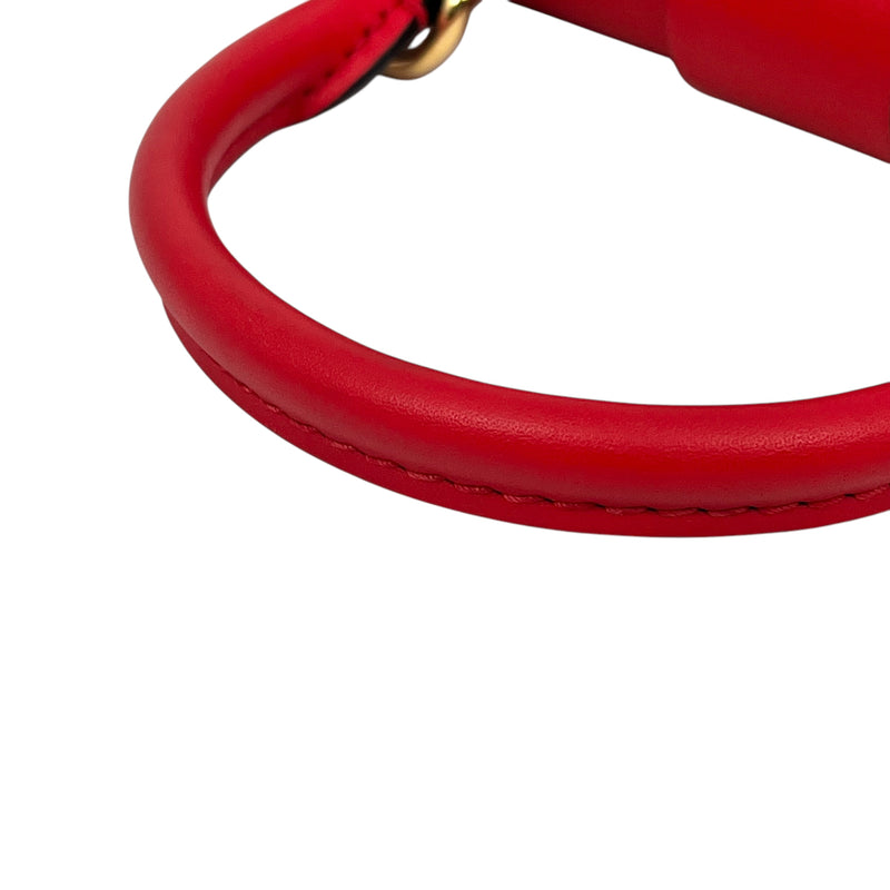 Louis Vuitton Monogram Rocky BB Handbag/Shoulder Bag - Brown and Red 