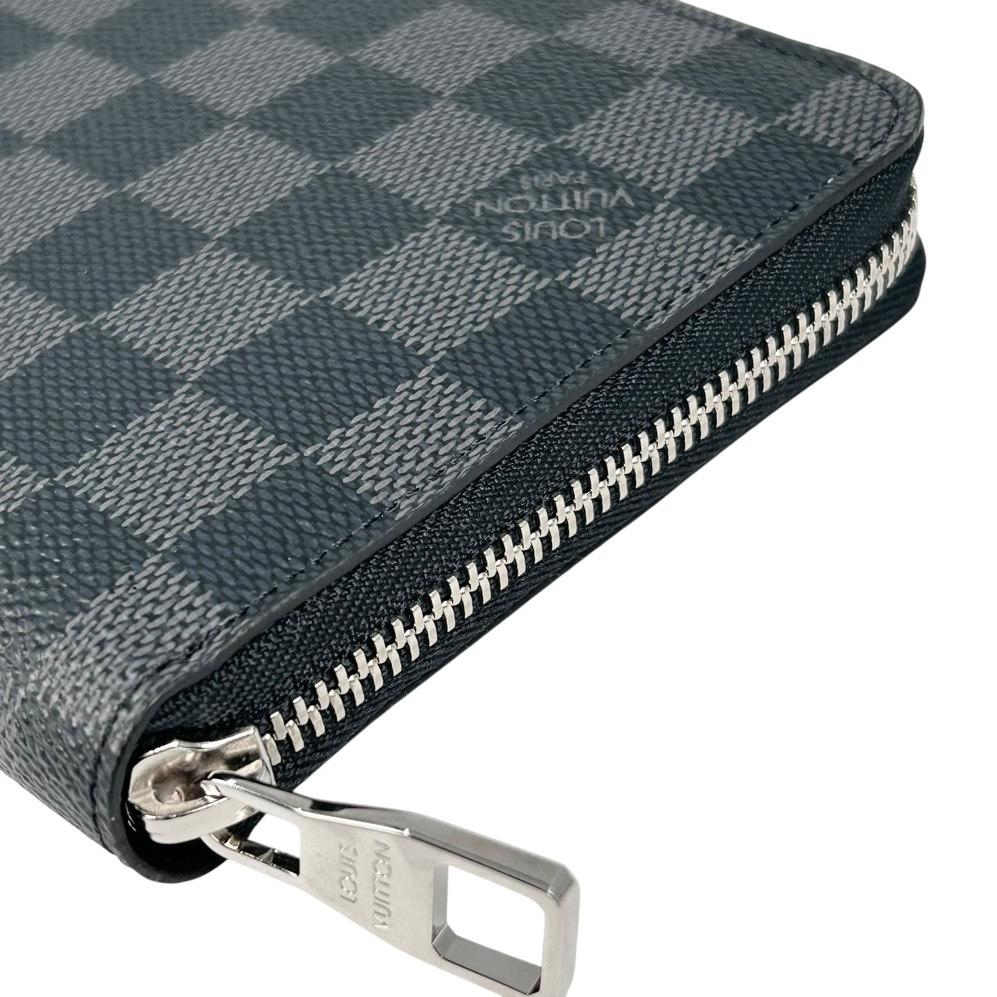 Louis Vuitton ダミエ ジッピー オーガナイザー 長財布 - ブラック × グレー