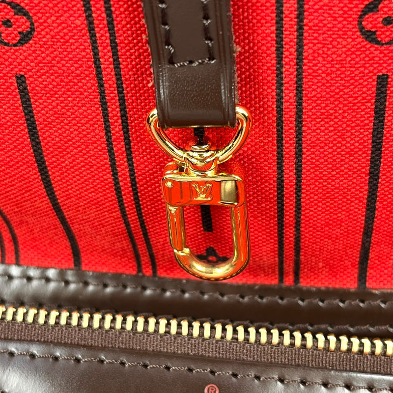 Louis Vuitton ダミエ ネヴァーフル ＭＭ トートバッグ - ダークブラウン - 32562