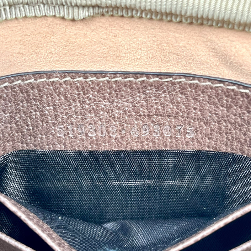 GUCCI GG Supreme Canvas Body Bag - Brown