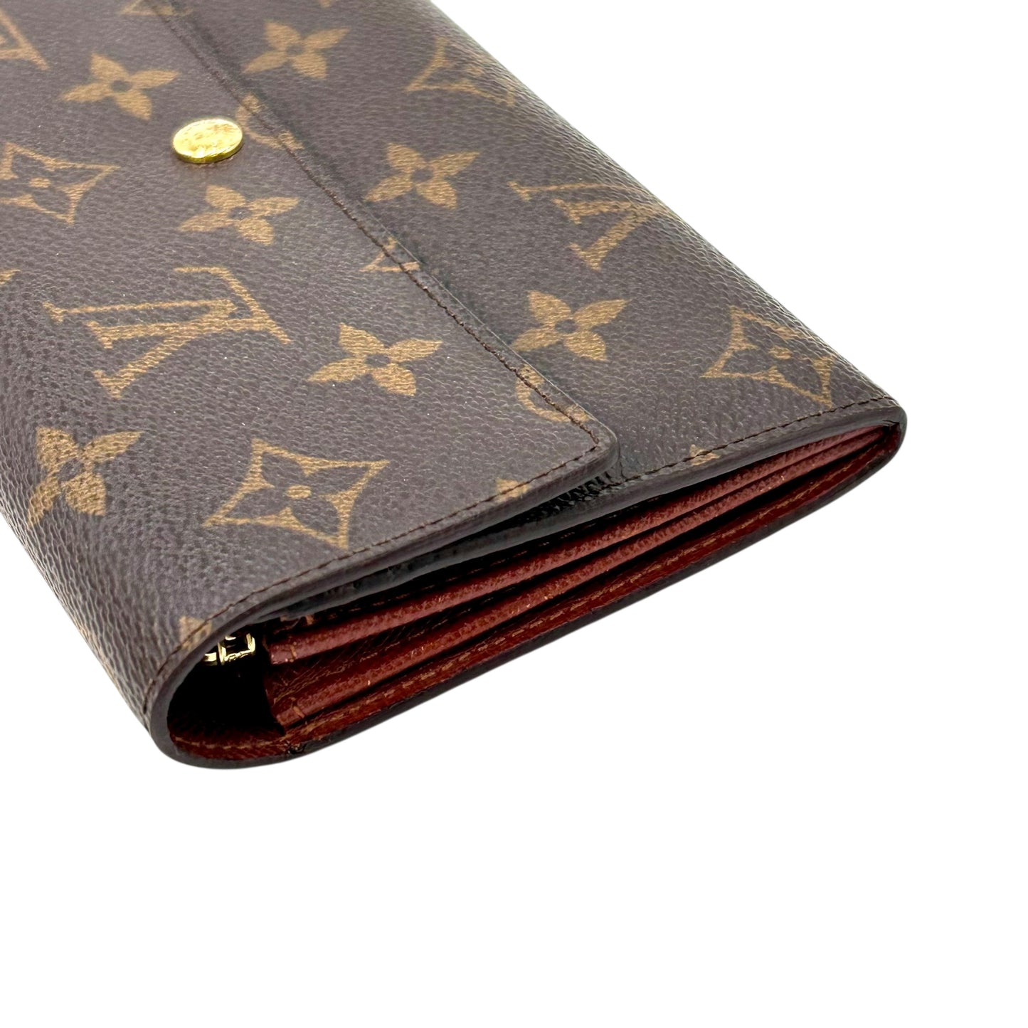 Louis Vuitton モノグラム キャンバス ポルトモネクレディ 長財布 - ブラウン