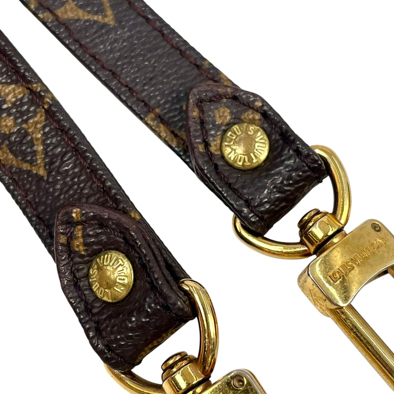 Louis Vuitton Monogram Canvas Shoulder Strap 97cm - Dark Brown - 32551 