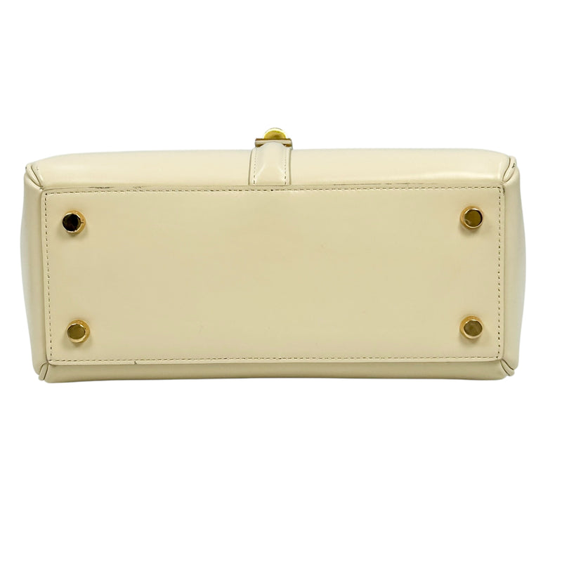 CELINE 16 Small Handbag/Shoulder Bag - Cream 