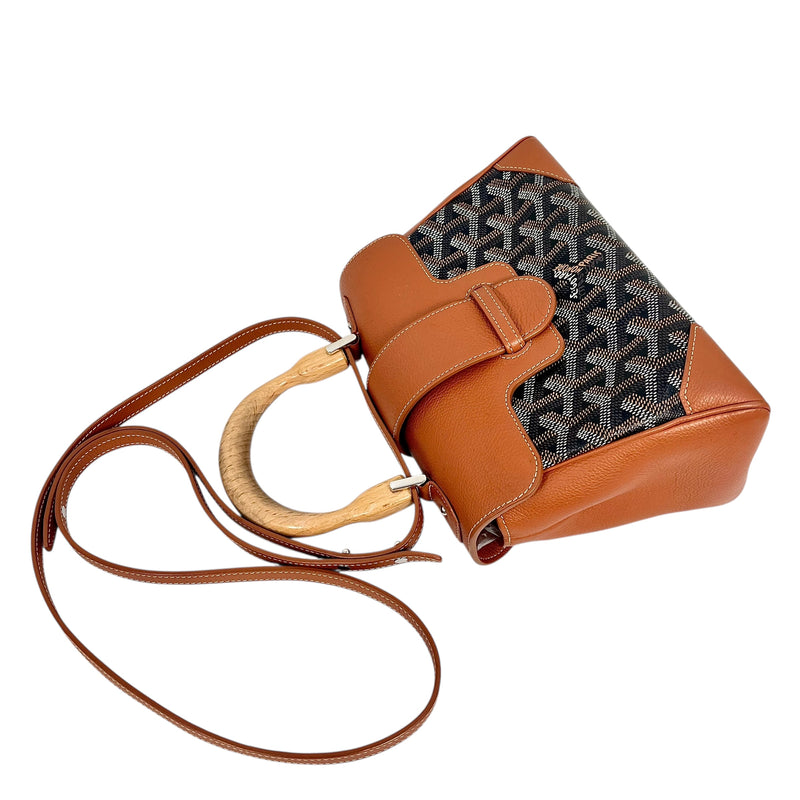 GOYARD ミニ サイゴン ハンドバッグ - ブラウン