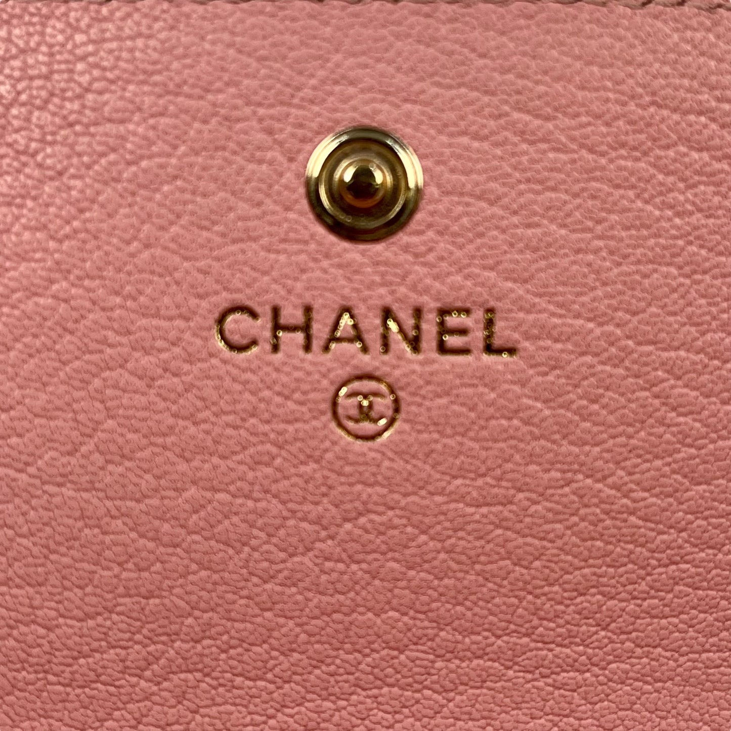 CHANEL キャビアスキン 長財布 ロングウォレット - ピンク