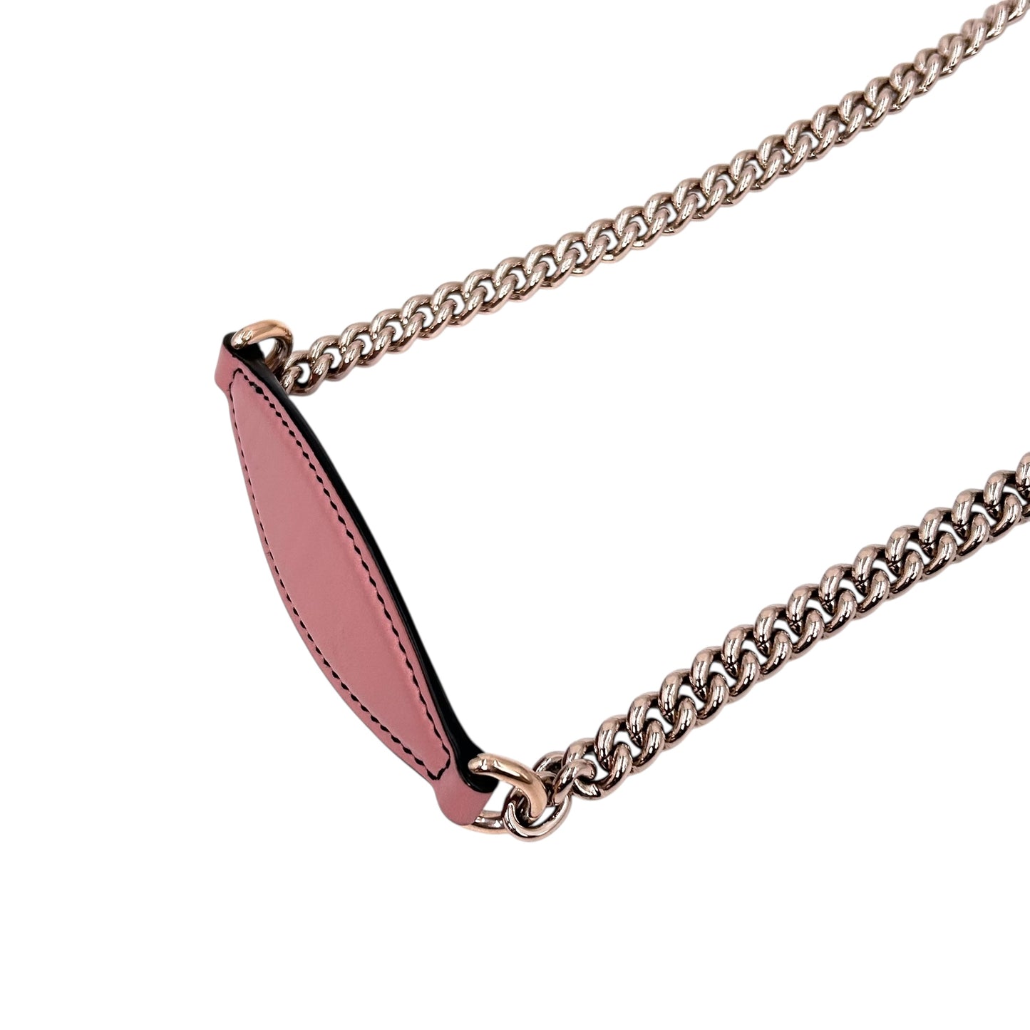 GUCCI Emily Mini Chain Shoulder Bag - Pink 