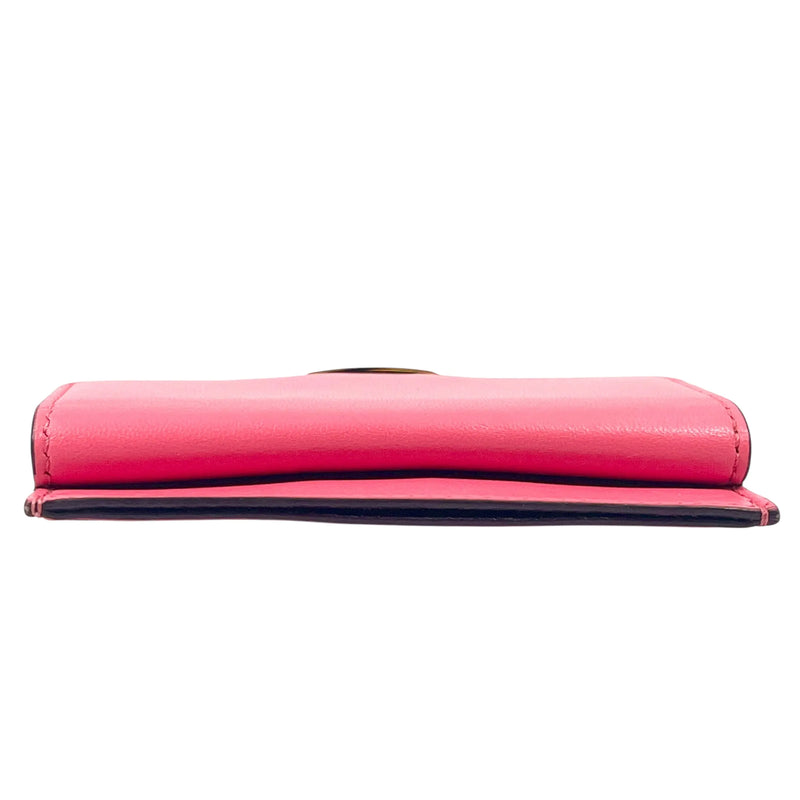 FENDI レザー カードケース コインケース - ピンク