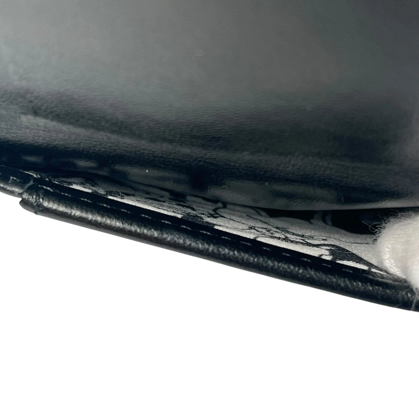 CHANEL Lambskin Coco Mark Bi-fold Compact Wallet - Black 