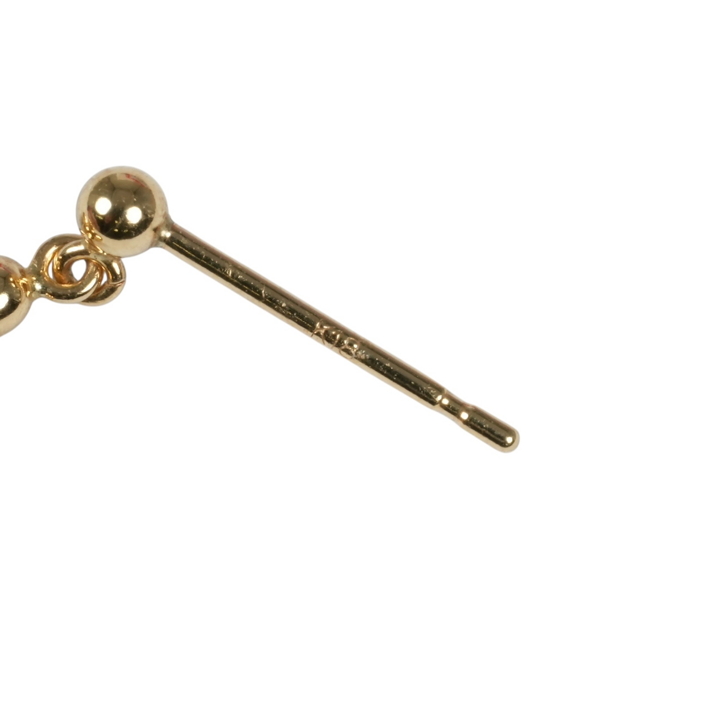 トリプル クロス ピアス - 18KYG - 06680