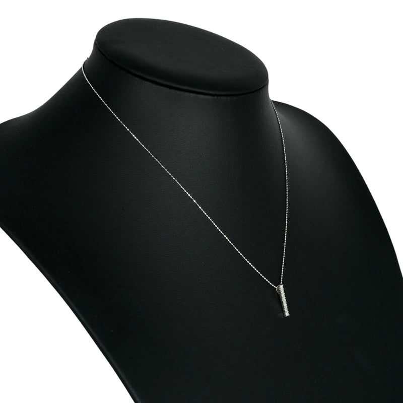 7P ダイヤモンド ネックレス - 14KWG