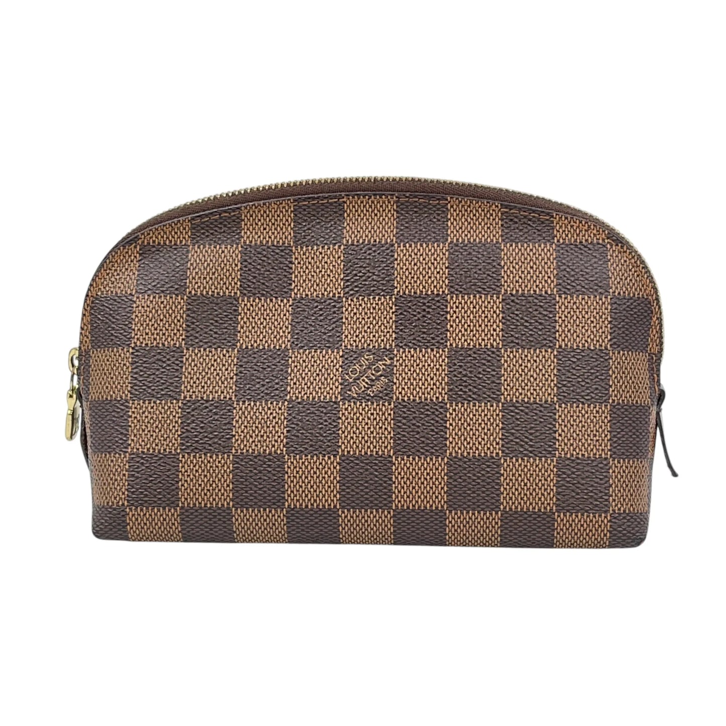 Louis Vuitton Damier Ebene Pochette Cosmetic Pouch - Brown - 33319 