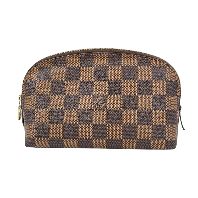Louis Vuitton Damier Ebene Pochette Cosmetic Pouch - Brown - 33319 