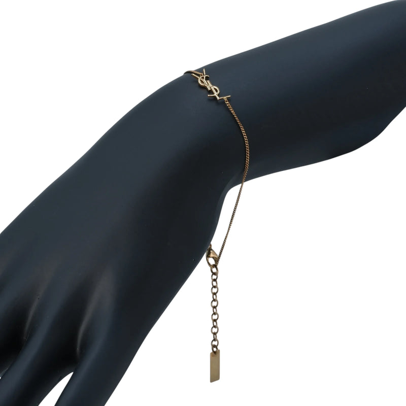 Saint Laurent YSL ロゴ ブレスレット - メタル