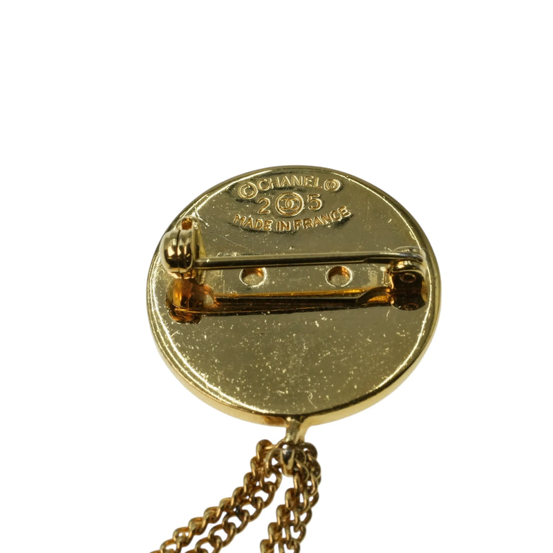 CHANEL マトラッセ CC ロゴ ブローチ アクセサリー 25 - メタル - 34479