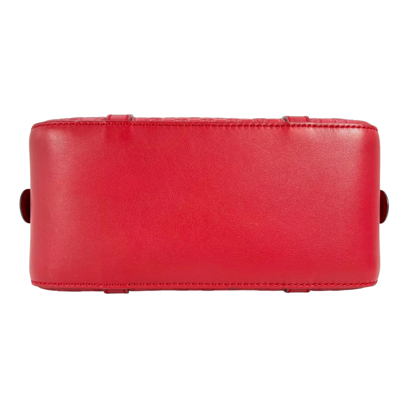GUCCI Micro Guccissima Handbag - Red 