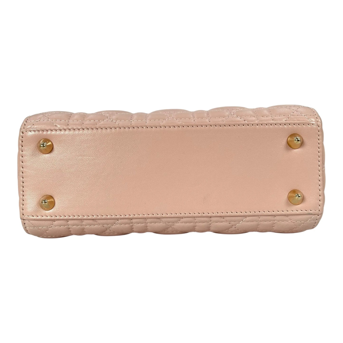 Dior Small Lady Dior My ABC Dior Leather Handbag - Pink 