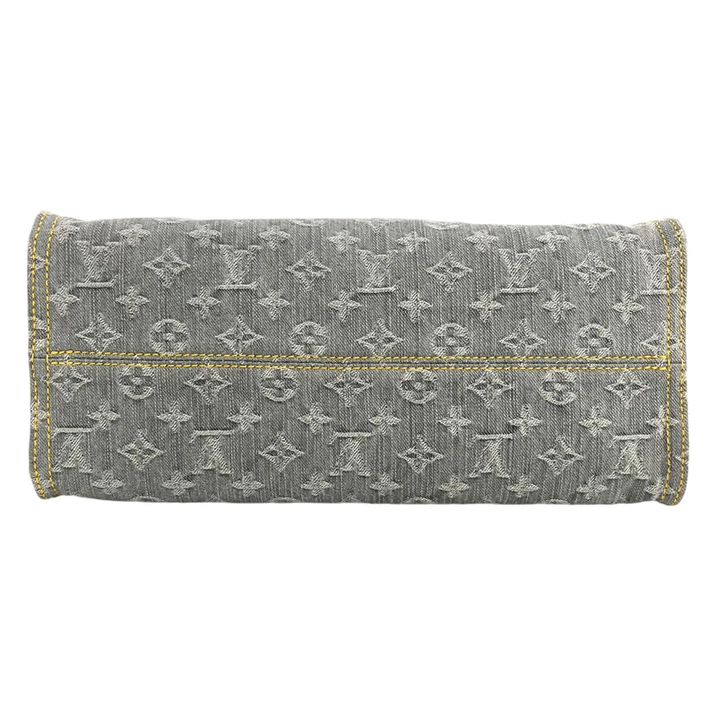Louis Vuitton モノグラム デニム MM トートバッグ - ブルーグレー - 33685