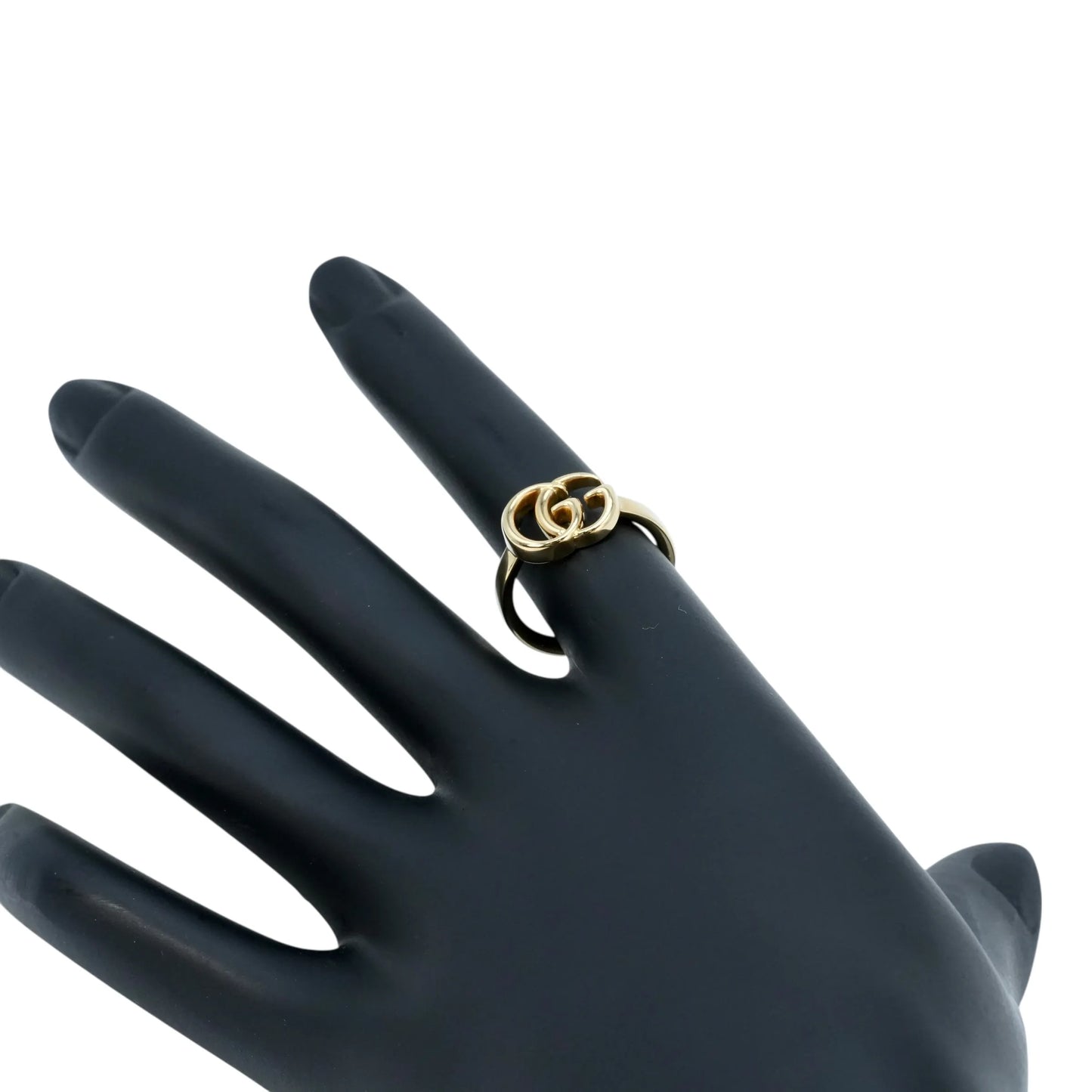GUCCI Double G Ring Jewelry - 18KYG 