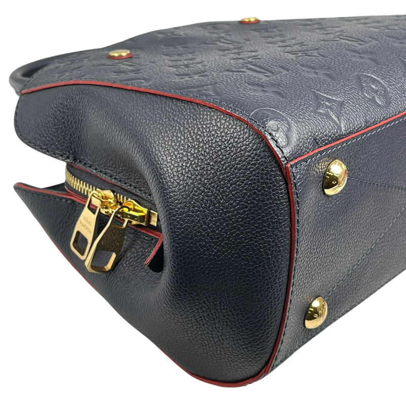 Louis Vuitton Monogram Empreinte Montaigne BB Handbag - Navy 