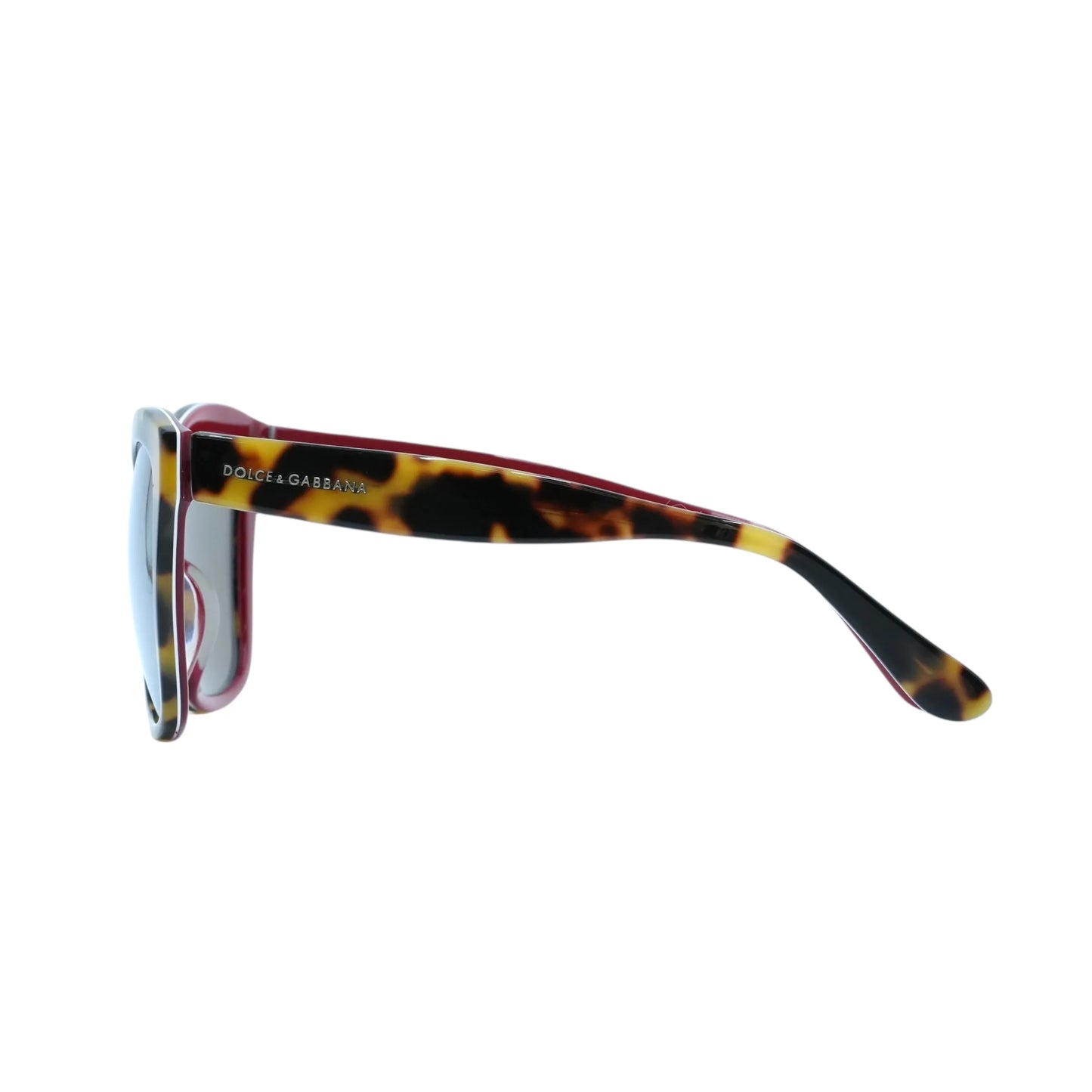 DOLCE &amp; GABBANA Leopard Print Sunglasses - Brown - 33959 