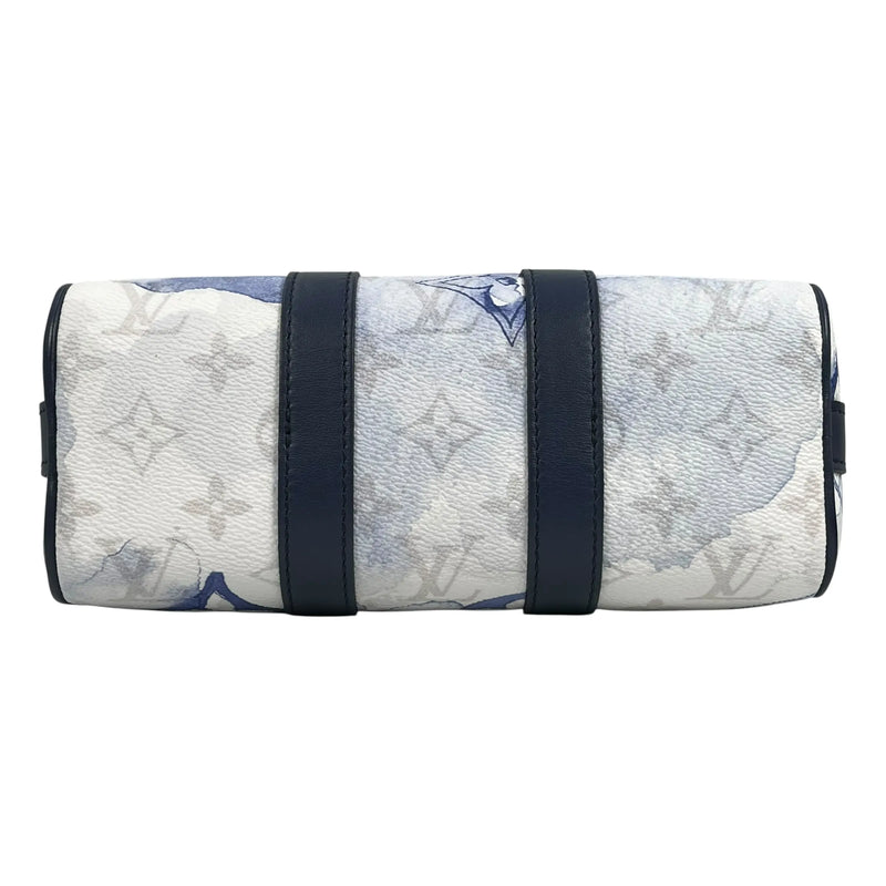 Louis Vuitton Monogram Watercolor Keepall XS Shoulder Bag/Mini Bag - White/Blue 