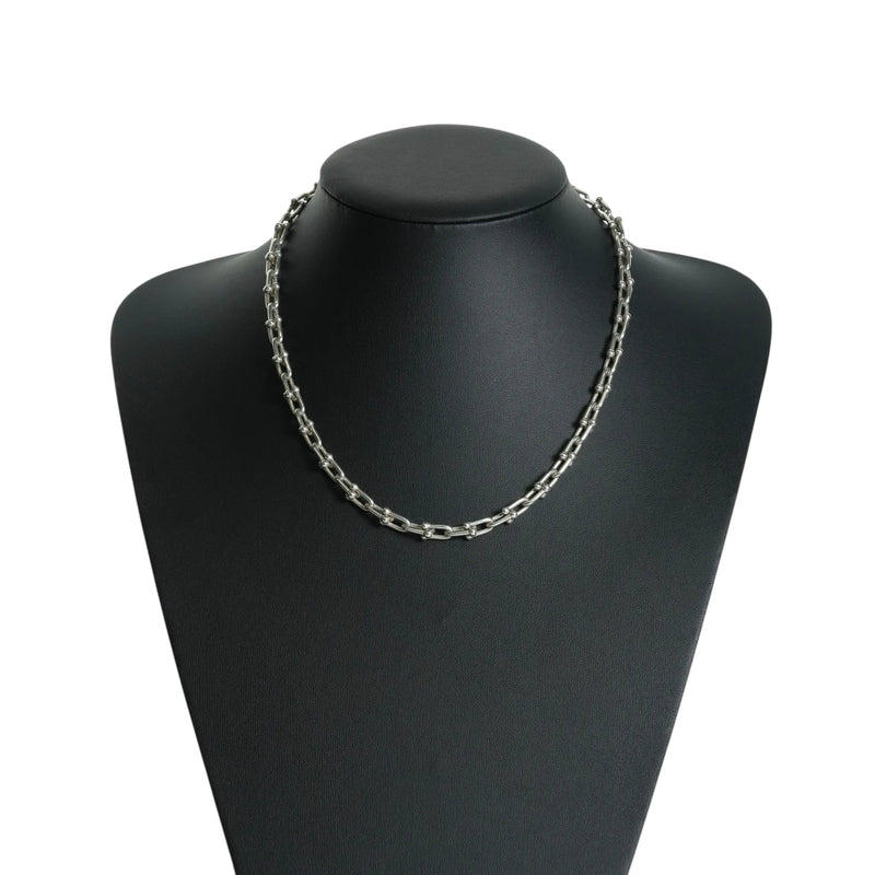 販売　Tiffany & Co ハードウェア マイクロ リンク ネックレス - SV925