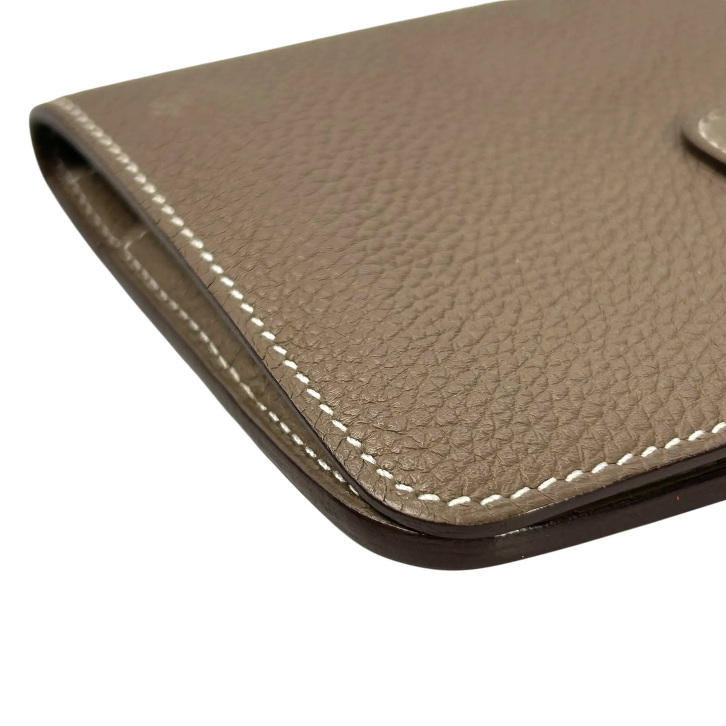 Hermes ドゴン ドゴ コンパクトウォレット 二つ折り財布 カードケース Z刻印 (2021) - ブラウン