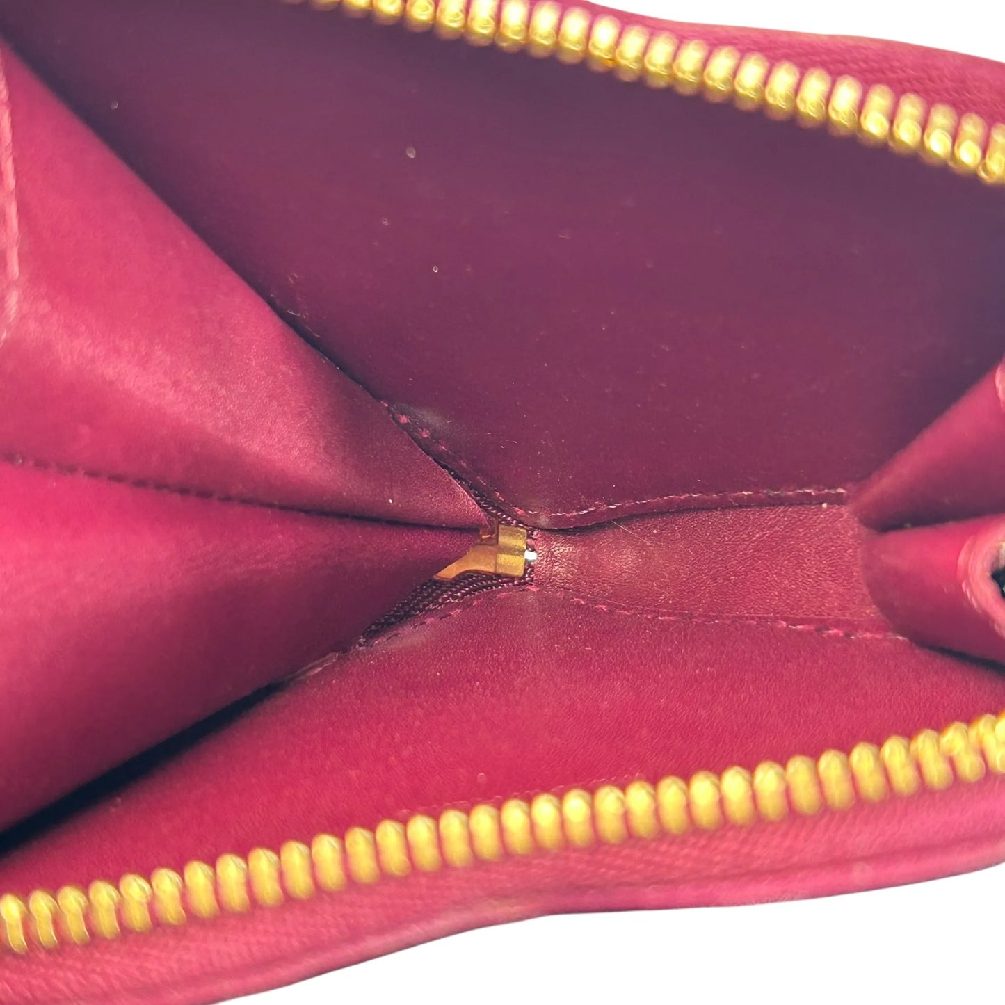 Louis Vuitton ポルトモネ クール ヴェルニ コインケース - パープル