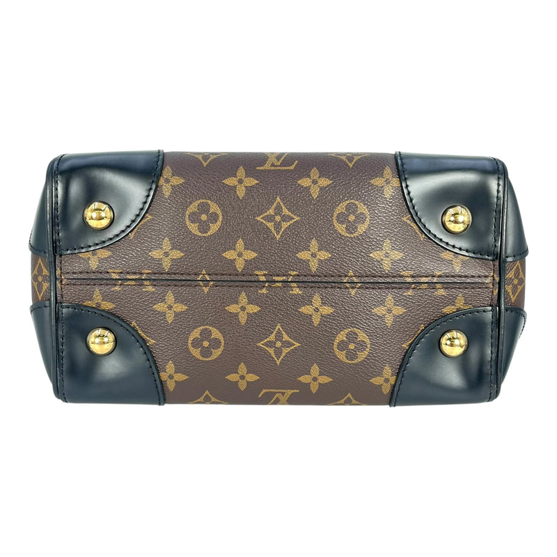 Louis Vuitton フェニックス PM モノグラム キャンバス ハンドバッグ - ブラウン × ブラック