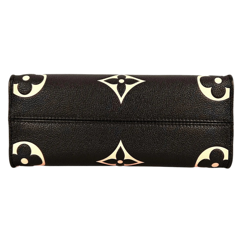 Louis Vuitton Monogram Empreinte On-the-Go PM Handbag/Shoulder Bag - Black 