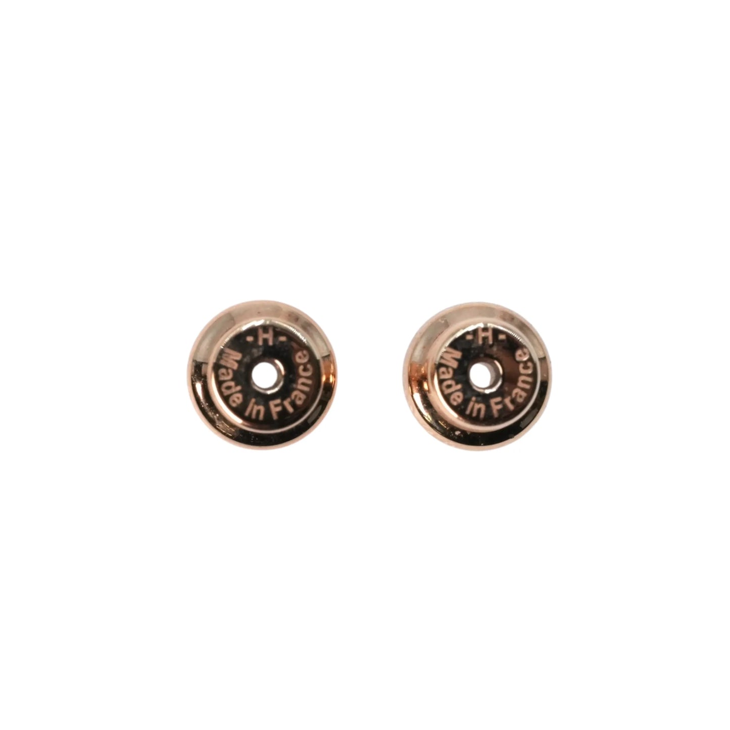 Hermès Mini Pop H Earring - Pink - Metal 