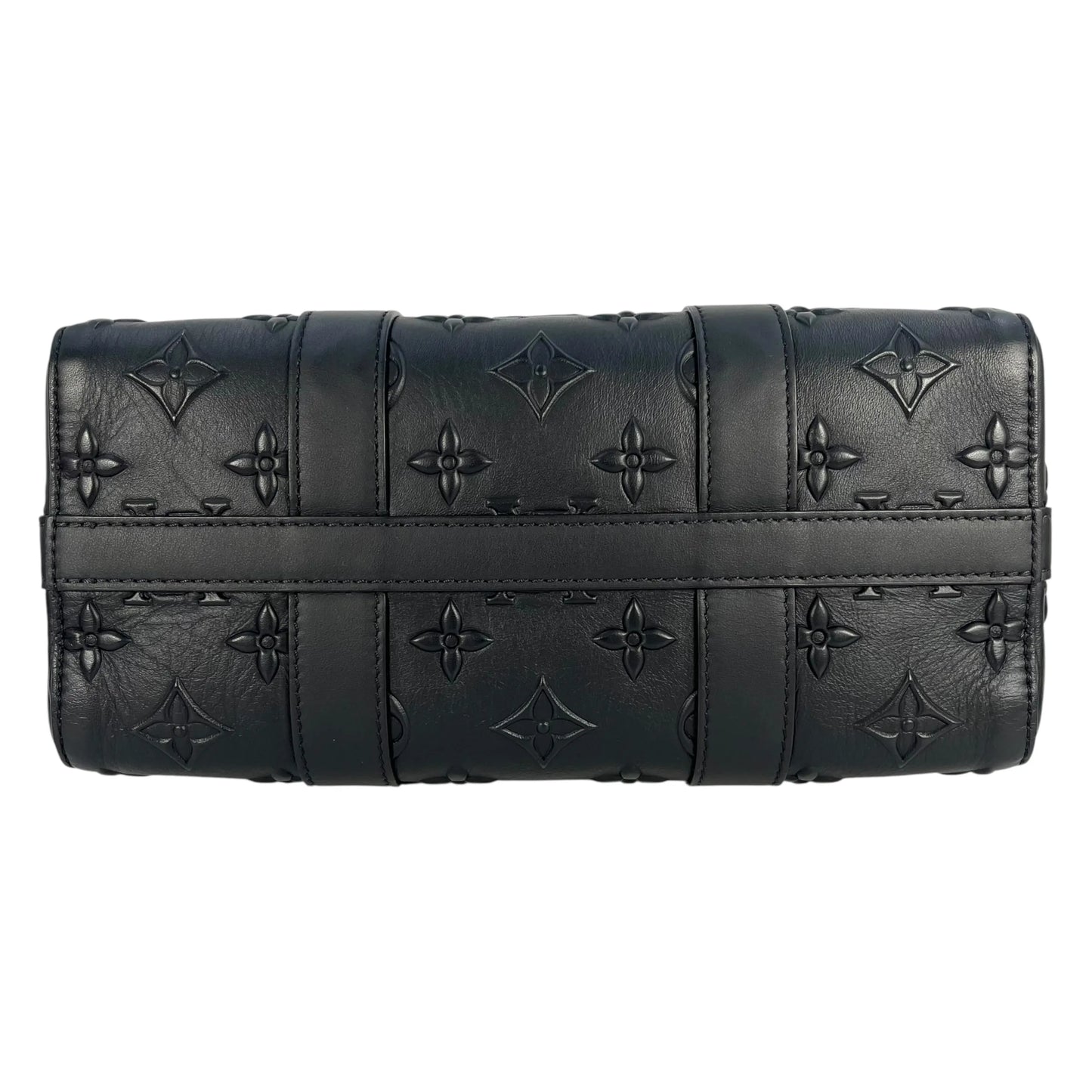 LOUIS VUITTON シティ キーポル モノグラム シール ショルダーバッグ - ブラック