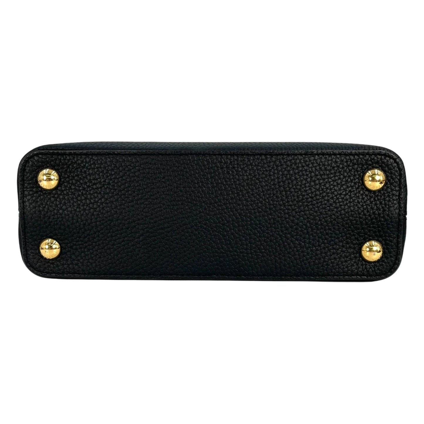 LOUIS VUITTON Capucines BB Handbag/Shoulder Bag - Black 