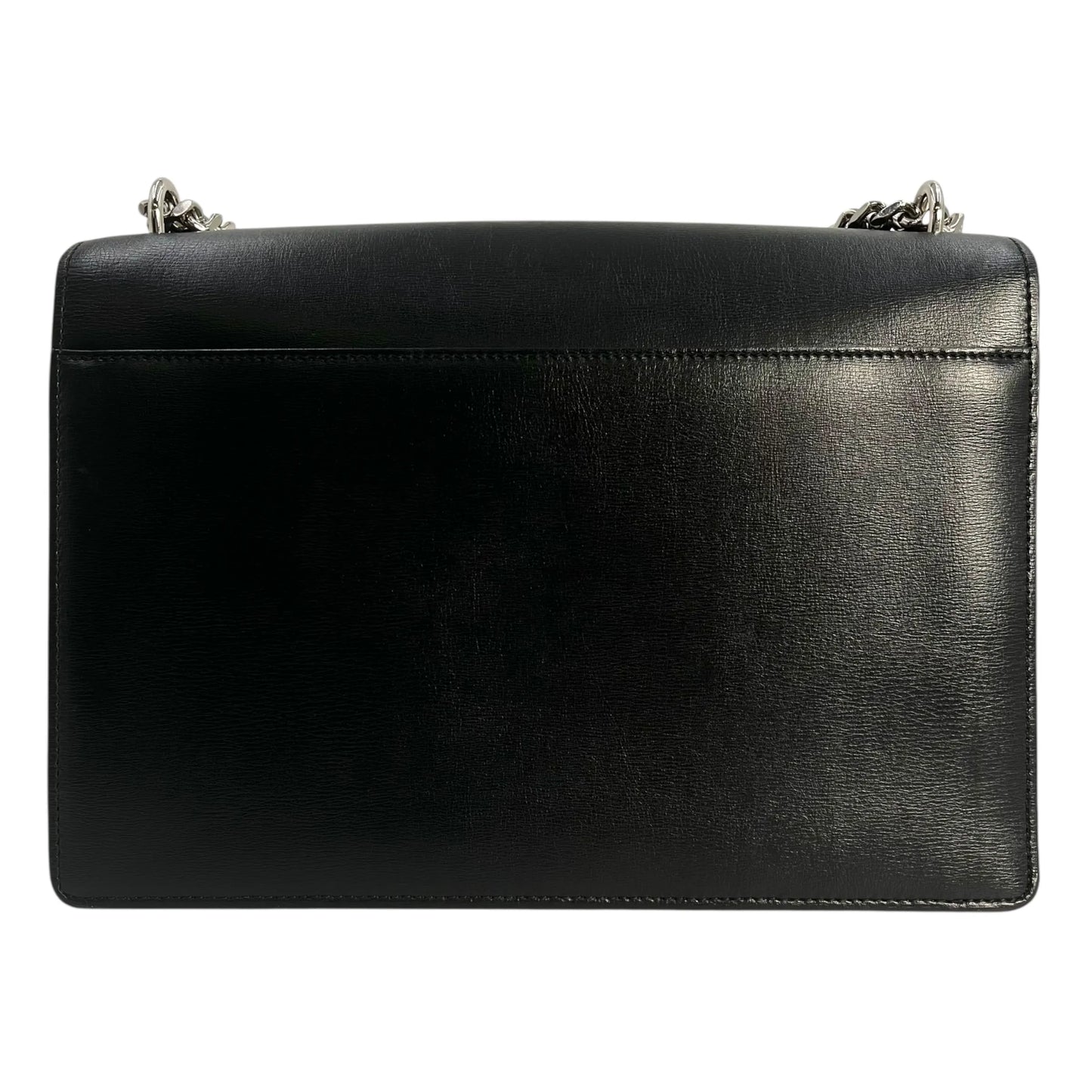 SAINT LAURENT サンセット ミディアム レザー チェーンショルダーバッグ - ブラック
