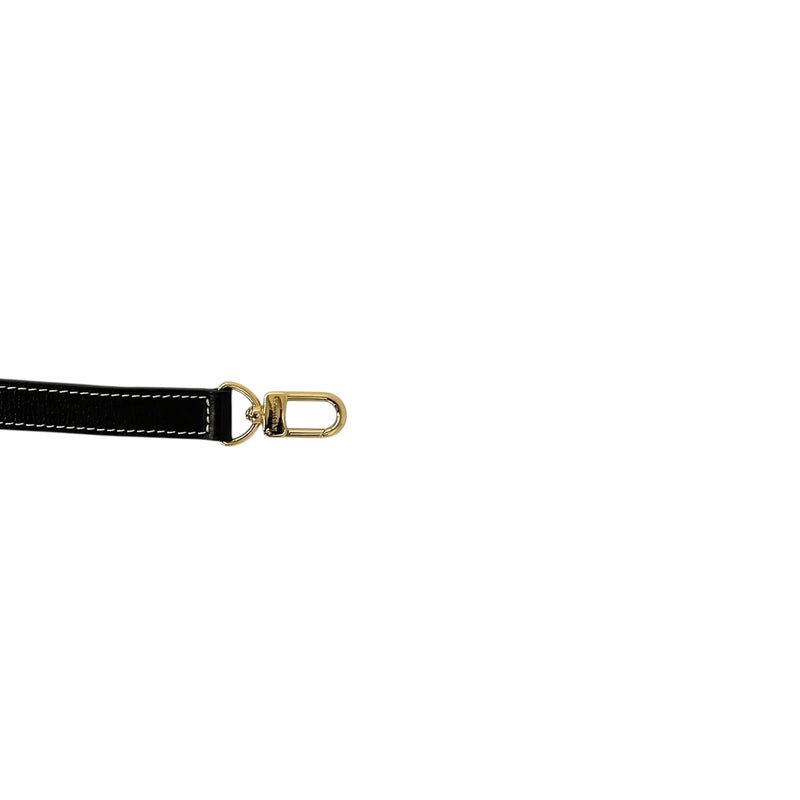 LOUIS VUITTON Leather Shoulder Strap - Dark Brown 