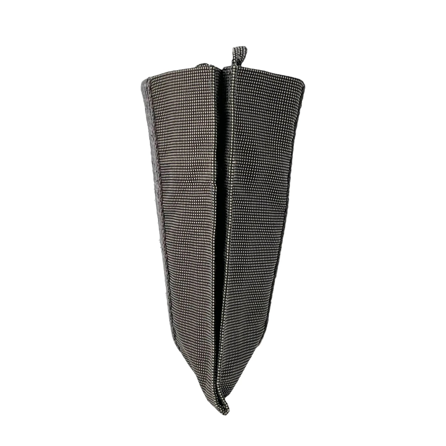 HERMES Air Line Canvas Shoulder Bag - Grey 