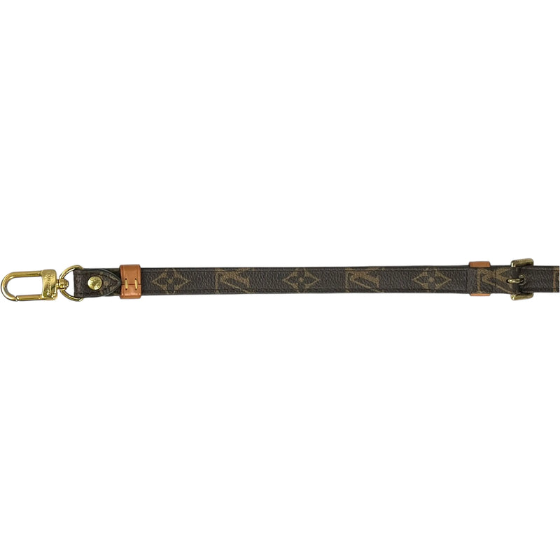 LOUIS VUITTON Monogram Shoulder Strap - Dark Brown