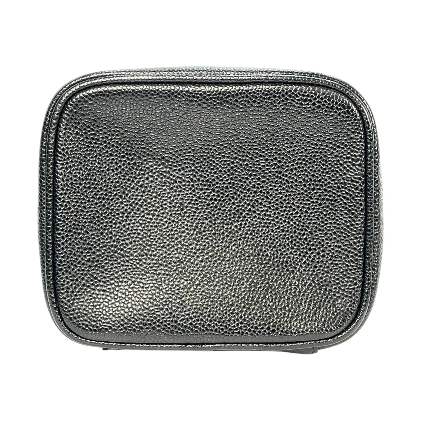 CHANEL キャビアスキン バニティバッグ ハンドバッグ - ブラック