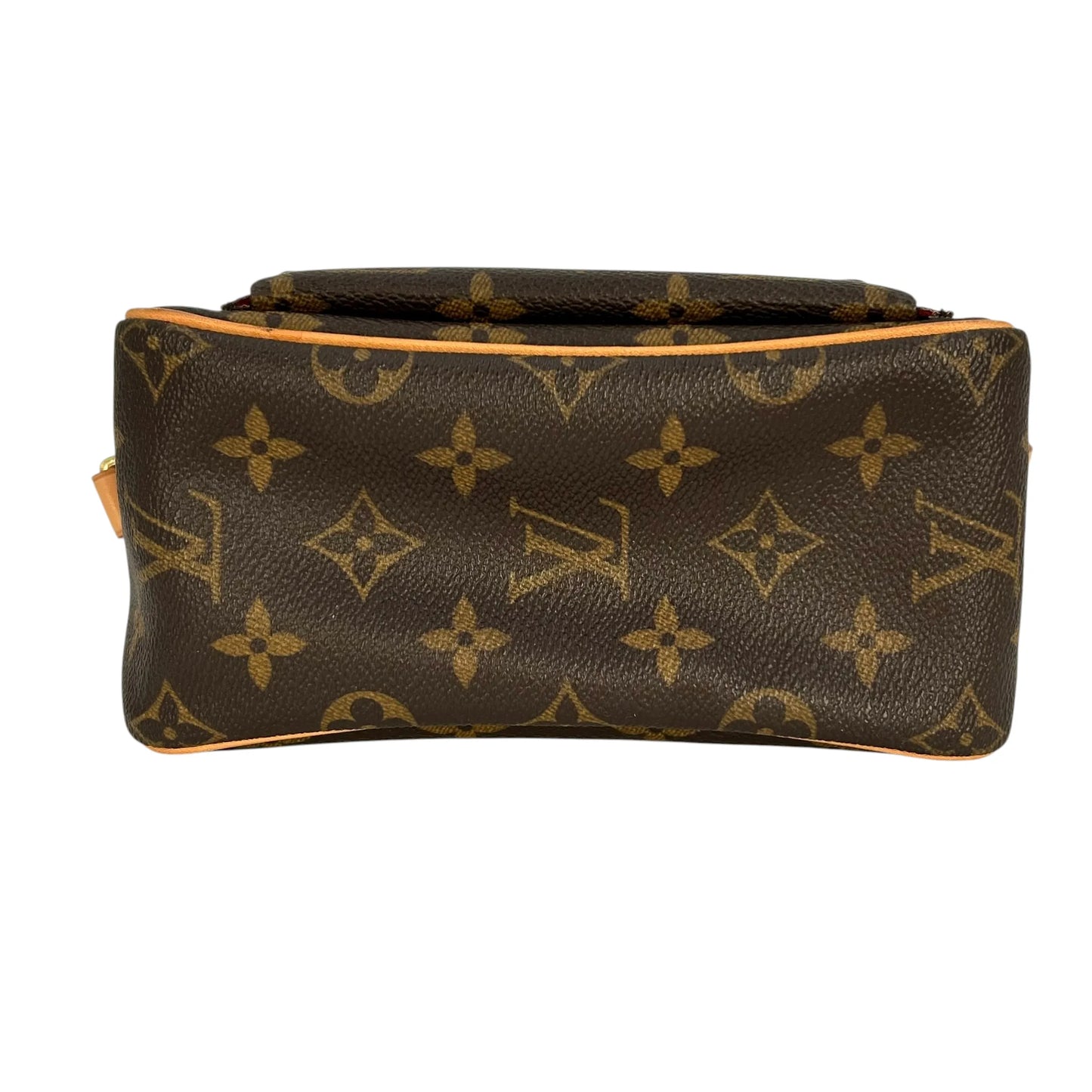 LOUIS VUITTON Viva Cite PM Monogram Canvas Shoulder Bag - Dark Brown 