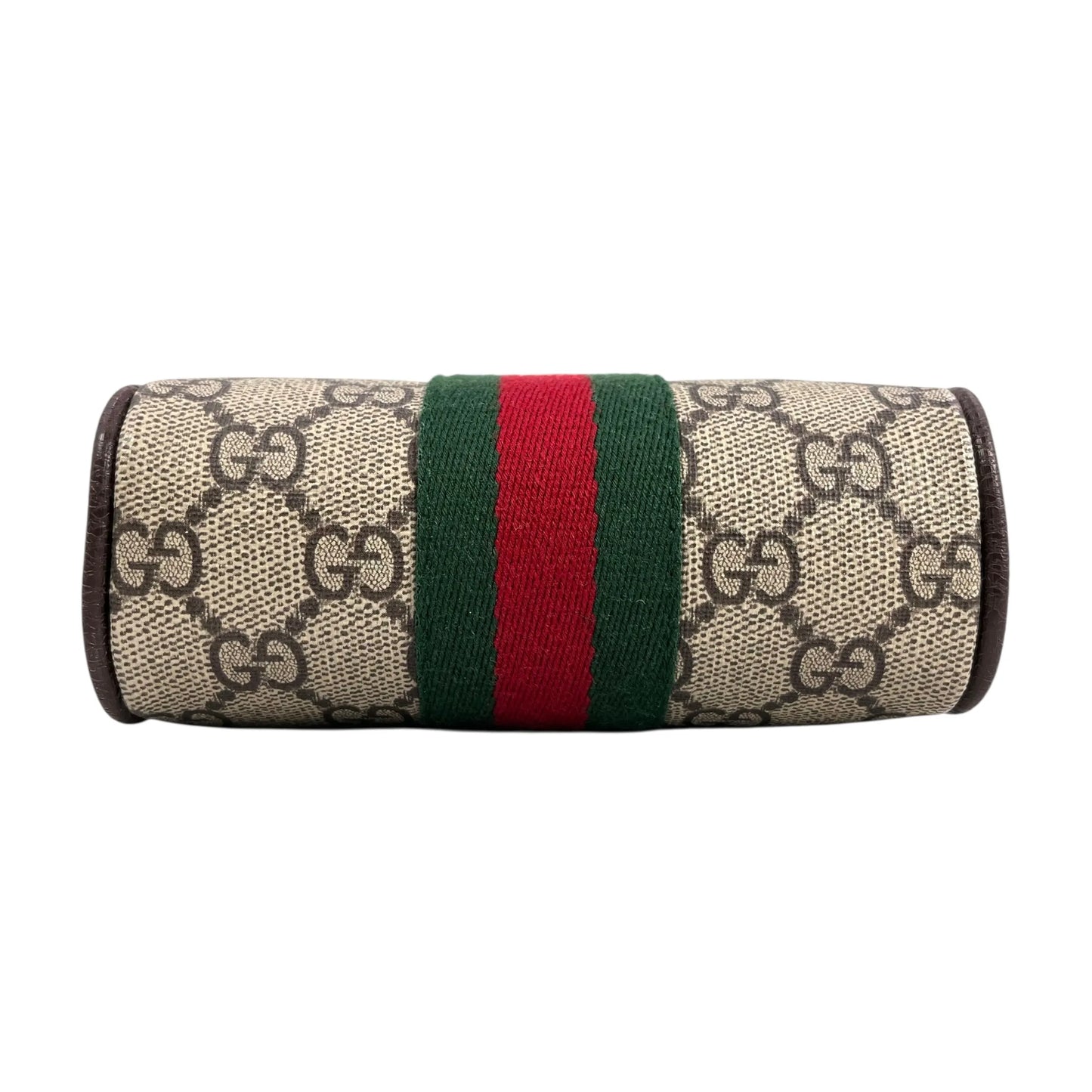 GUCCI オフィディア GGスプリーム キャンバス ショルダーバッグ - ブラウン