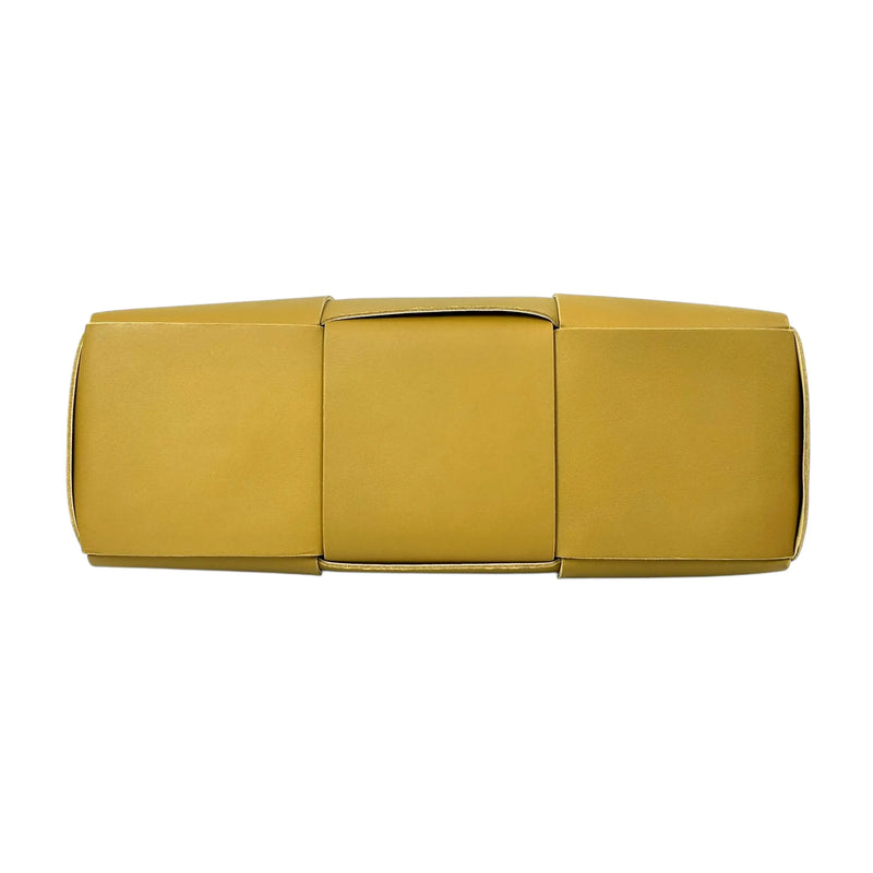 BOTTEGA VENETA Arco Leather Tote Bag - Brown