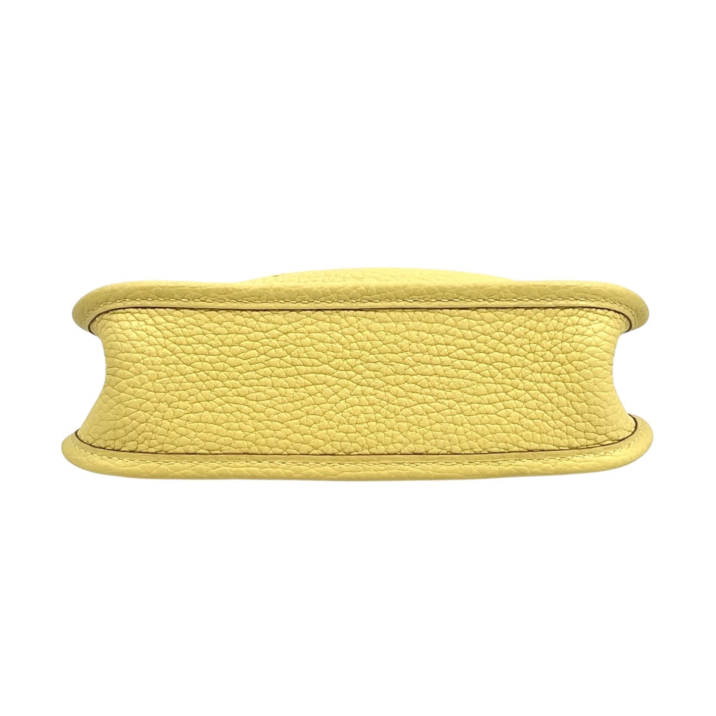 Hermès Evelyn TPM Taurillon Clemence Z Stamp (2021) Shoulder Bag - Yellow 