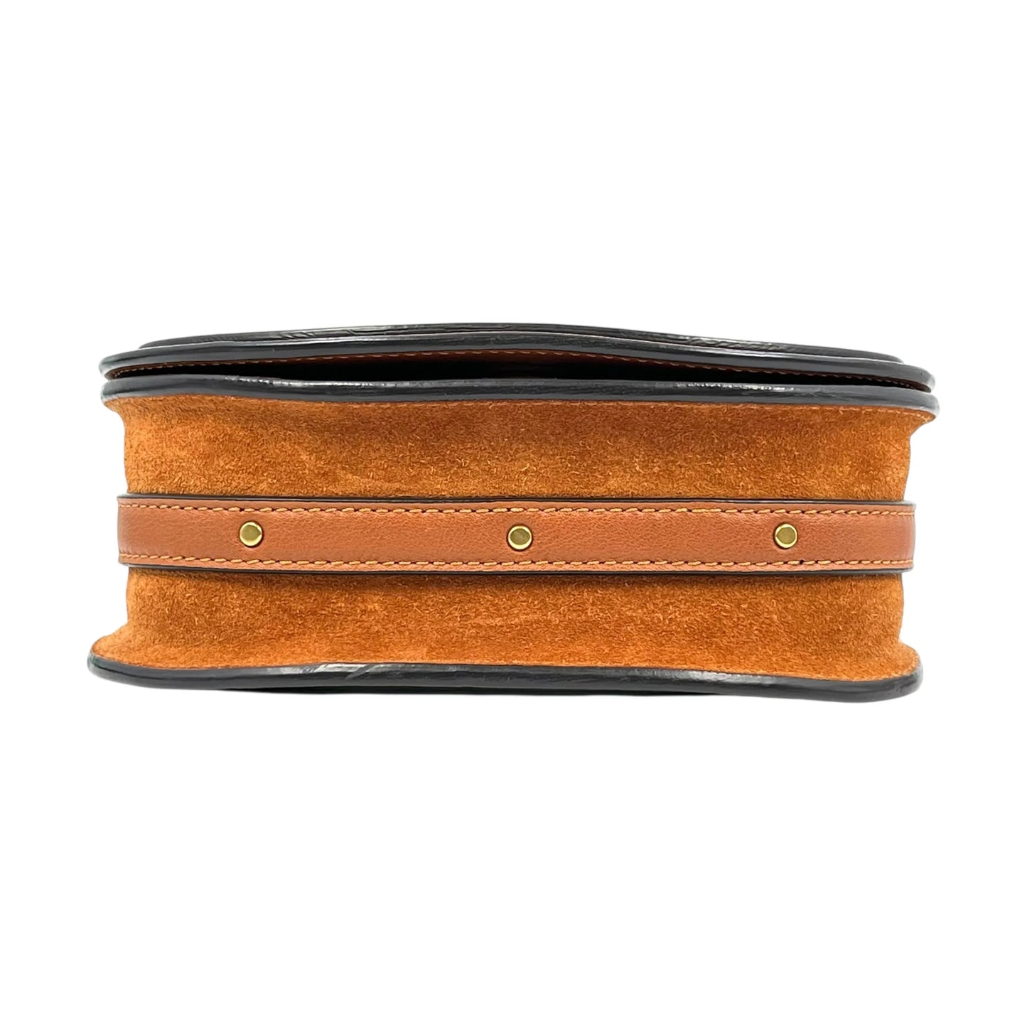 Chloé ナイル レザー ブレスレットバッグ ハンドバッグ ショルダーバッグ - ブラウン