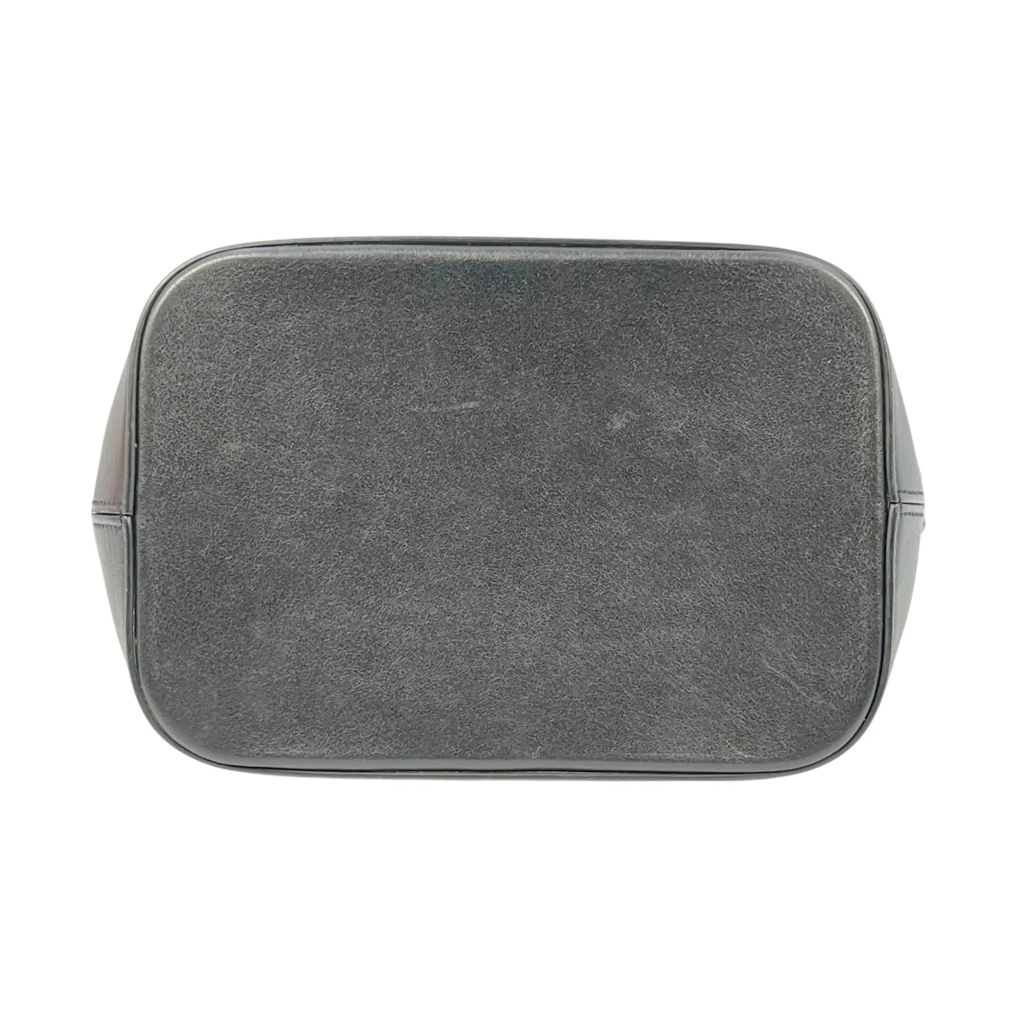 CELINE Small Bucket Cuir Triomphe Calfskin Shoulder Bag - Black 