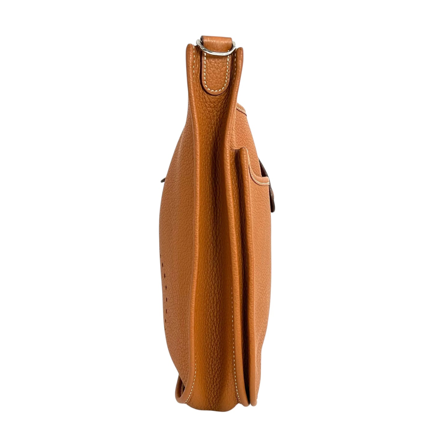 Hermès Evelyn III PM Taurillon Clemence Leather Shoulder Bag with M Stamp (2009) - Brown 