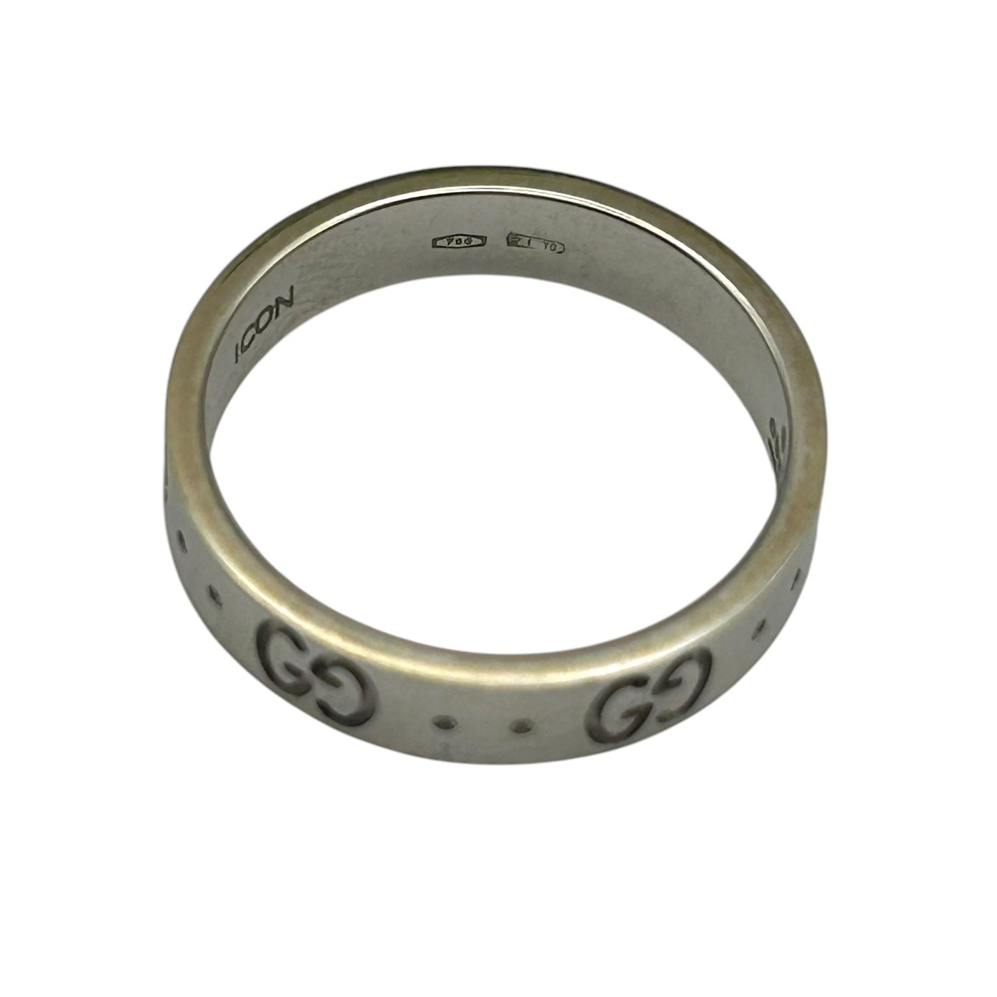 GUCCI アイコン リング ジュエリー - 18KWG