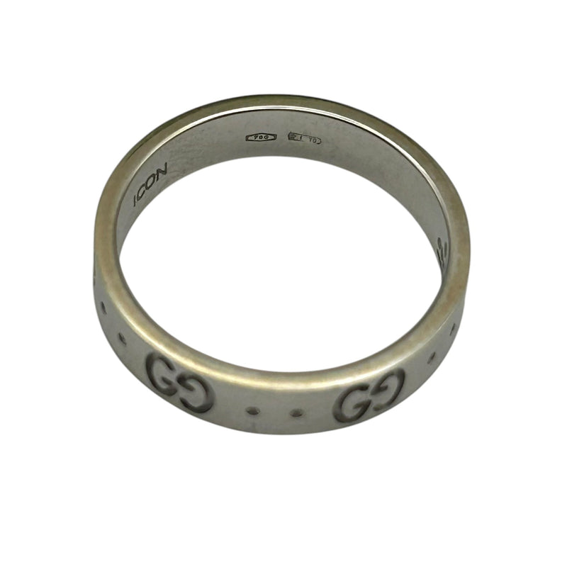 GUCCI アイコン リング ジュエリー - 18KWG